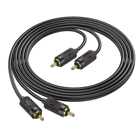 Polham Hc Series 1 5 Metre Çift Taraflı Rca To Rca Stereo Ses Sistemi