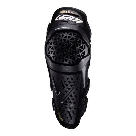 Leatt Dual Axis Pro Knee And Shin Guard Black Tracktion Motorcycles