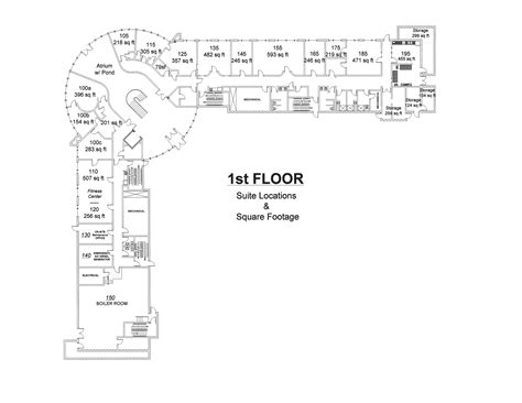 Floor Plans — CenterPointe Office & Marina Complex