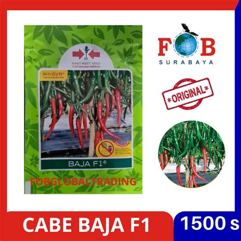 Jual BENIH CABE MERAH BAJA F1 1500 BUTIR MEREK PANAH MERAH Shopee