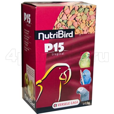 NutriBird P15 Tropical 1кг