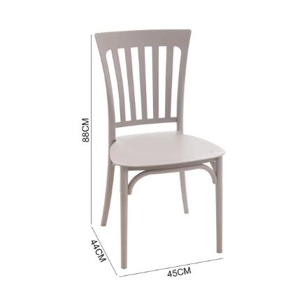 Cadeira Forte Plastico Robust Seven Nude Paz M Veis