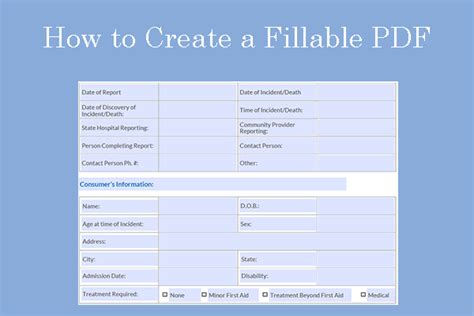 How To Create A Fillable Pdf Or Convert Pdf To Fillable Form