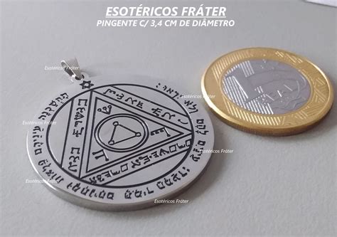 Cordão 6º Pantáculo Salomão Tetragrammaton Elo7