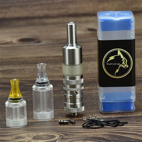 Flash E Vapor Vs Dual Mini 17mm RTA Atomizer VAPE FEV Mtl Rta Tank 3ml