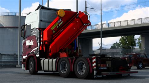 Ets Scania Ng S R Crane Chassis