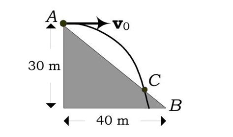 Solved A Ball Is Thrown Horizontally At A Speed Of M S