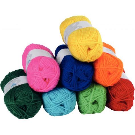 Pelote De Laine Multicolore Tricot Laine Doigts Pelote Laine