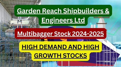 Garden Reach Shipbuilders Engineers Ltd Latest News Multibagger