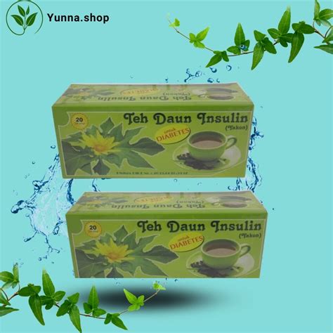 Jual TEH CELUP DAUN INSULIN YAKON Teh Insulin Insulin Daun