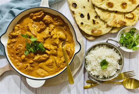 Butter Chicken With Garlic Naan Recipe Plan To Eat