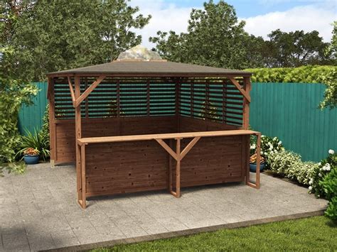 Make Your Garden The Talk Of The Town For All The Right Reasons With Our Erin Gazebo With Bar