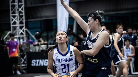 Gilas Women S Streak Ends In FIBA 3x3 Asia Cup Quarters Against Chinese