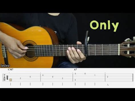 Only Lee Hi Fingerstyle Guitar Tutorial TAB Lyrics YouTube