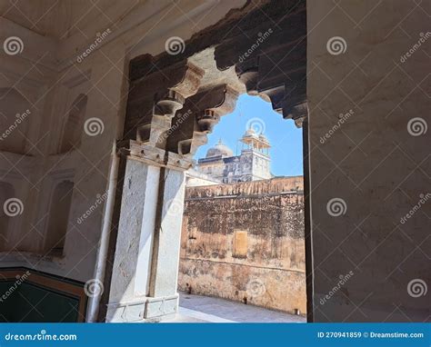 Inside View Of Amer Fort Jaipur Rajasthan India Editorial Stock Image