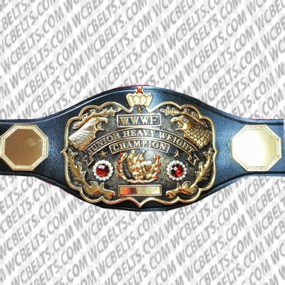 WWWF Junior Heavyweight Champion Belt Tatsumi Fujinami New Japan Pro Wrestling – WC BELTS