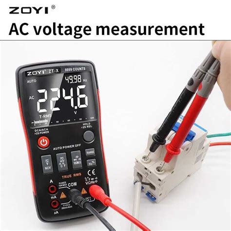 BSIDE ZT X True RMS Digital Multimeter 3 Line Triple Display 9999