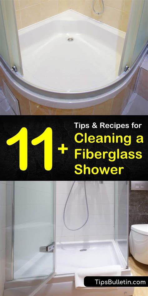 11+ Clever Ways to Clean a Fiberglass Shower