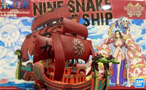 One Piece Model Kit Boa Hancock Nine Snake Pirate Grandship Coll 06