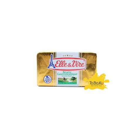 Jual Elle Vire Butter Salted Unsalted 200gr Shopee Indonesia