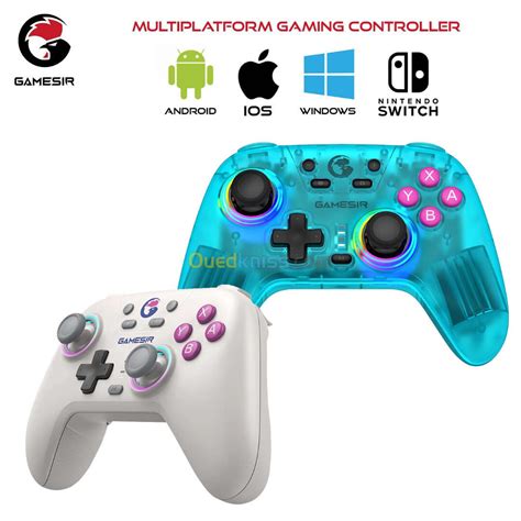 Manette De Jeux Sans Fil Gamesir Nova T N Multiplateforme Avec Boitier