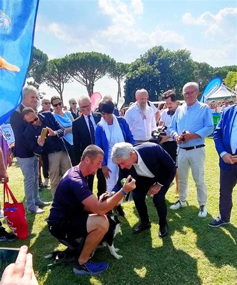 Il Ministro Per Lo Sport E I Giovani On Le Andrea Abodi In Visita Al