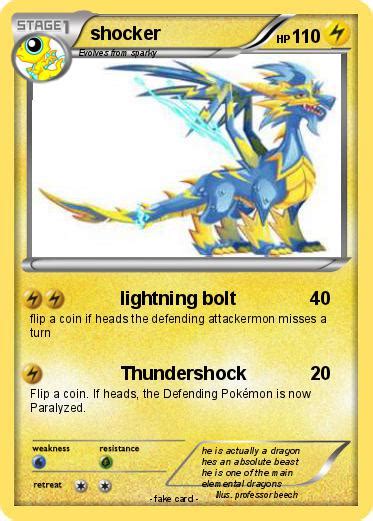 Pokémon Shocker 159 159 Lightning Bolt My Pokemon Card