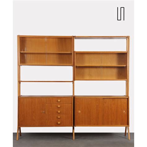 Vintage Wall Unit By Frantisek Jirak For Tatra Nabytok Czech Republic