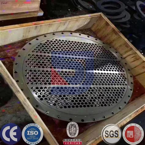 Cti Standard Customized Heat Exchanger Tubesheet Pressure Vessel