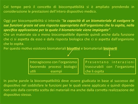 Uso e biocompatibilità ODO DA VINCI