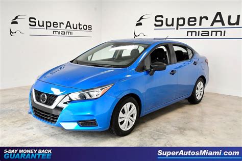 Used Nissan Versa S Cvt At Super Autos Miami Serving Doral Fl