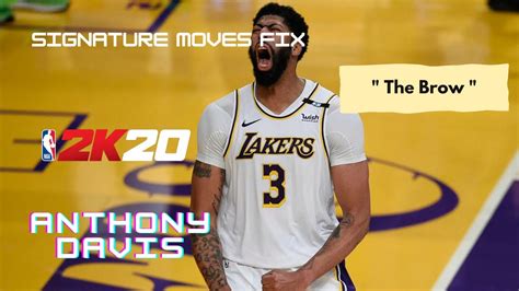 Anthony Davis Jumpshot And Signature Fix Full Edit Nba K Mobile