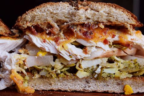 Epic Leftover Thanksgiving Turkey Sandwich - Make It Like a Man!