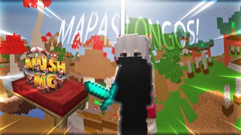 JOGANDO BEDWARS NOS MAPAS MAIS LONGOS NO MUSH 2 YouTube