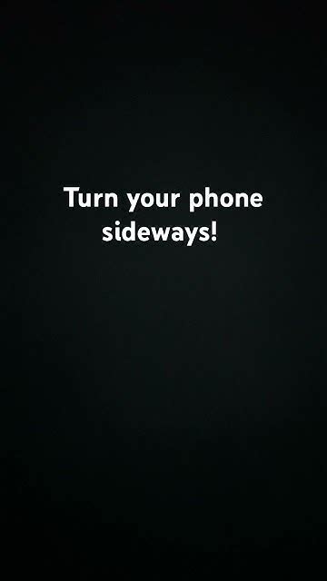 Turn Your Phone Sideways Youtube