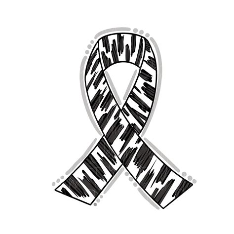 Rare Disease Awareness Ribbon Png File Sublimation Design For Digital