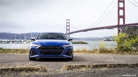 Audi RS 7 Performance (US-Spec) | 2024MY (Color: Ascari Blue Matte) | Front