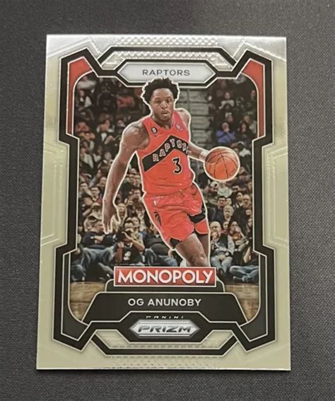 2023 24 PANINI PRIZM Monopoly 83 OG Anunoby Toronto Raptors Basketball