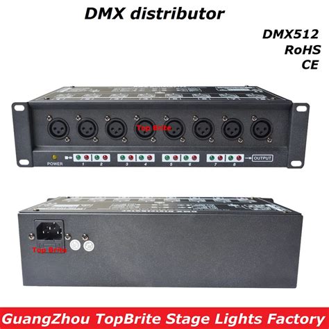 New Stage Light Controller Dmx Splitter Light Signal