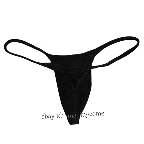 Men Enhance Pouch Thong Bikini G String Minikini Tangas Posing Underwear T Back EBay
