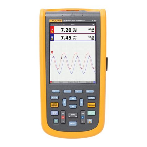 Fluke Argentina | FLUKE-123B/S, INDUSTRIAL SCOPEM+SCC 20MHZ, UNIVERSAL INT.