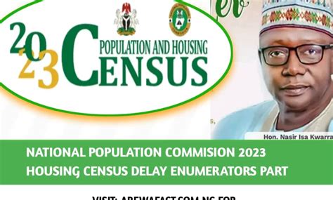 National Population Commision 2023 Housing Census Delay Enumerators