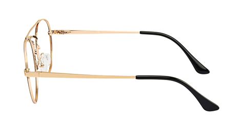 Trapp Aviator Prescription Glasses Gold Womens Eyeglasses Payne