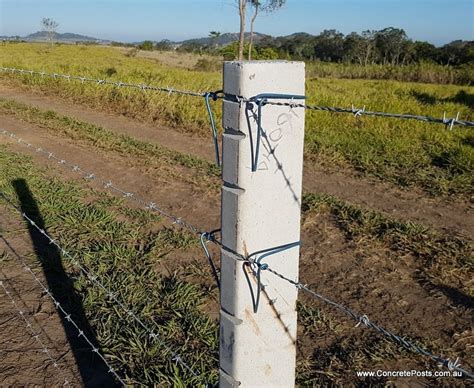 Fp M Ft Notched Concrete Fence Post