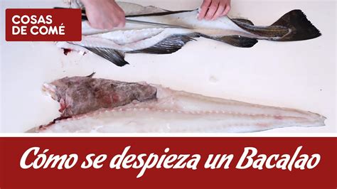 Despiece Del Bacalao Las Distintas Partes Del Pescado Y Sus Usos En