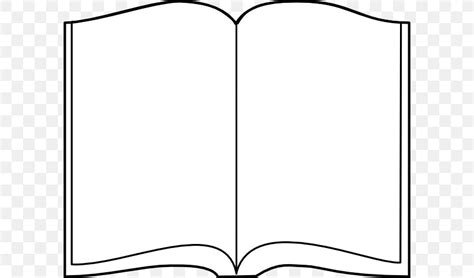 Open Book Clipart Black And White