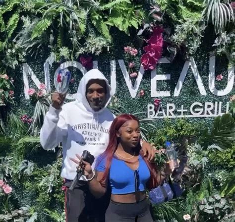 Reginae Carter And Ar’mon Spotted On The Rooftop At Nouveau Bar And Grill