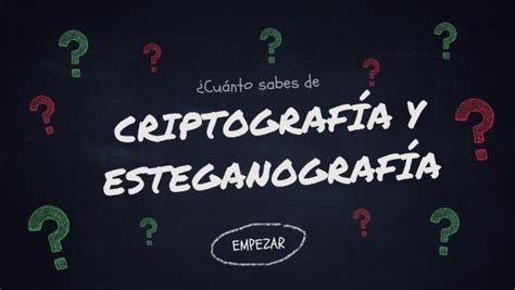 CRIPTOGRAFÍA Y ESTEGANOGRAFÍA