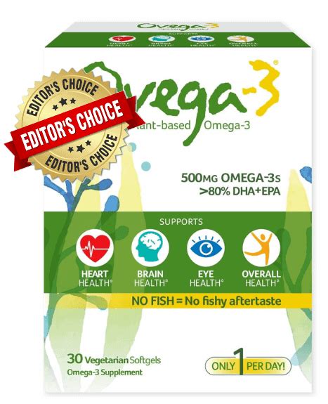 5 Best Vegan Omega 3 Supplements (Algae DHA, No Carrageenan)