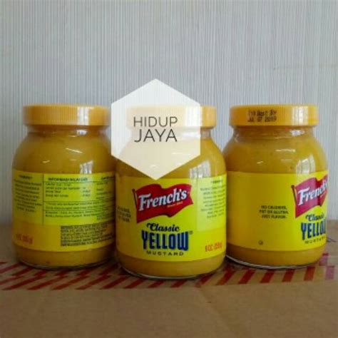 Jual French Classic Yellow Mustard 255gr Shopee Indonesia